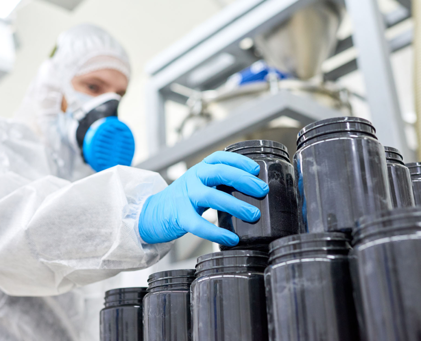 Worker stacking supplement containers